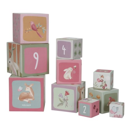 Cutii pentru stivuire din carton FSC - Fairy Garden - Little Dutch