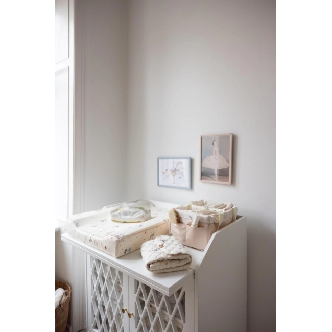 Saltea de infasat cu husa detasabila 63 x 49 cm - Carousel - Cam Cam Copenhagen