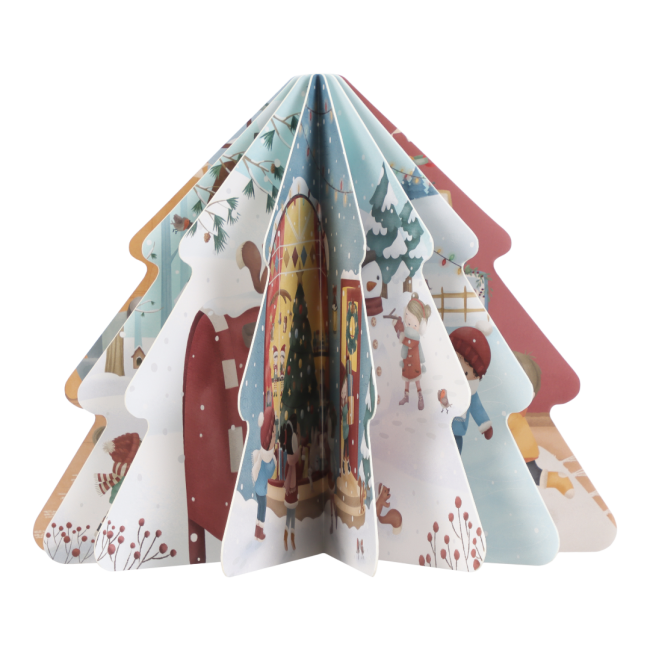 Set cadou pentru Craciun - Carte + papusa - Little Dutch