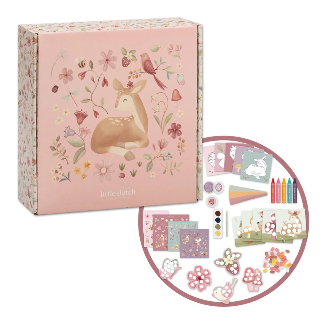 Cutie cu activitati creative - Fairy Garden - Little Dutch