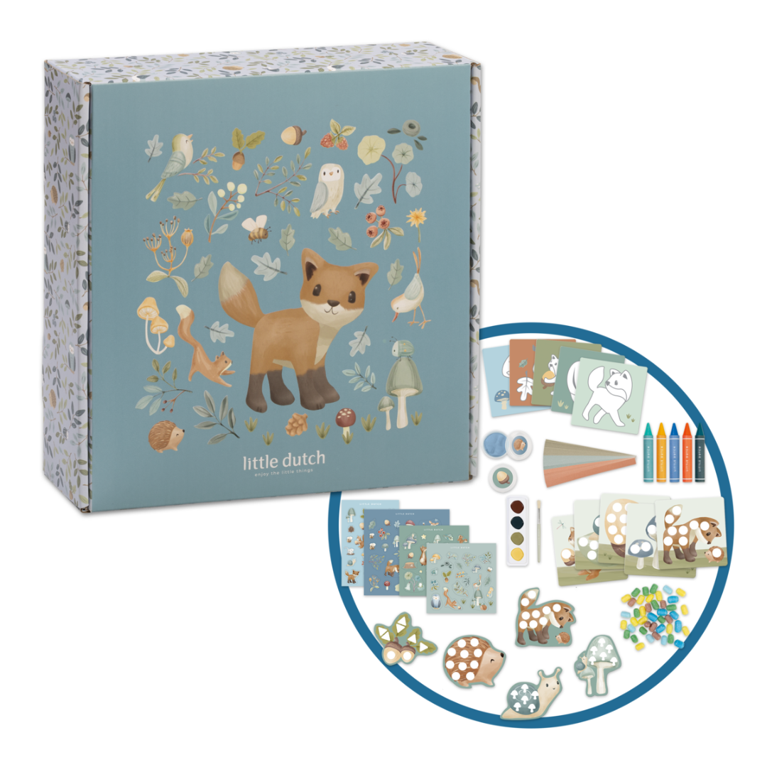 Cutie cu activitati creative - Forest Friends - Little Dutch