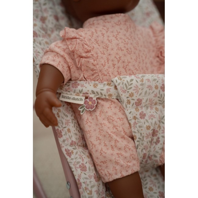 Balansoar pentru papusi - Pink - Little Dutch