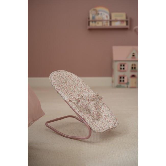 Balansoar pentru papusi - Pink - Little Dutch