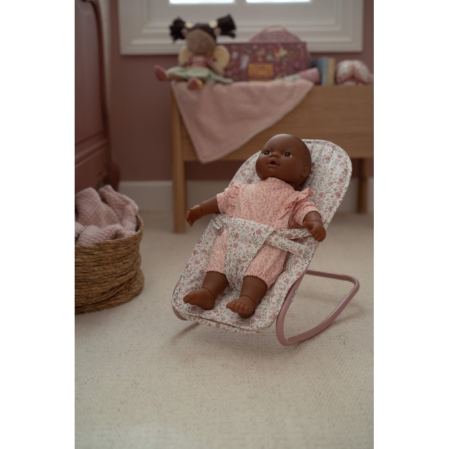 Balansoar pentru papusi - Pink - Little Dutch