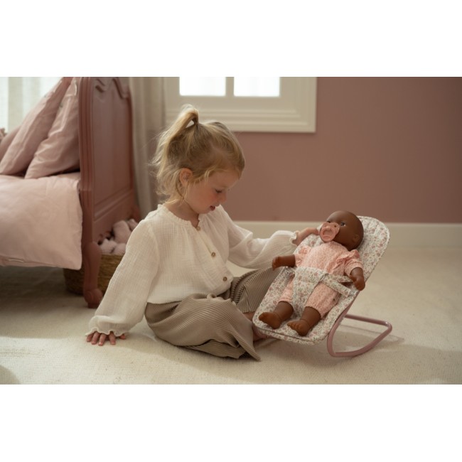 Balansoar pentru papusi - Pink - Little Dutch