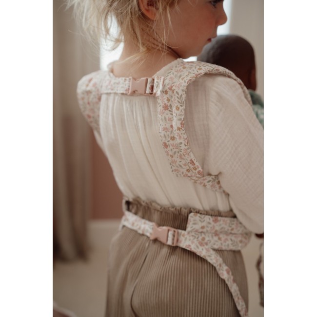 Marsupiu pentru papusi - Soft Pink - Little Dutch