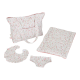 Geanta de maternitate cu accesorii pentru papusi - Soft Flowers - Little Dutch