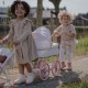 Carucior cu landou pentru papusi - Pink - Little Dutch