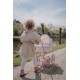 Carucior cu landou pentru papusi - Pink - Little Dutch