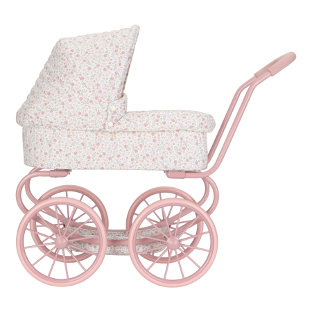 Carucior cu landou pentru papusi - Pink - Little Dutch