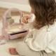 Masuta de toaleta cu accesorii pentru copii - Pink - Little Dutch