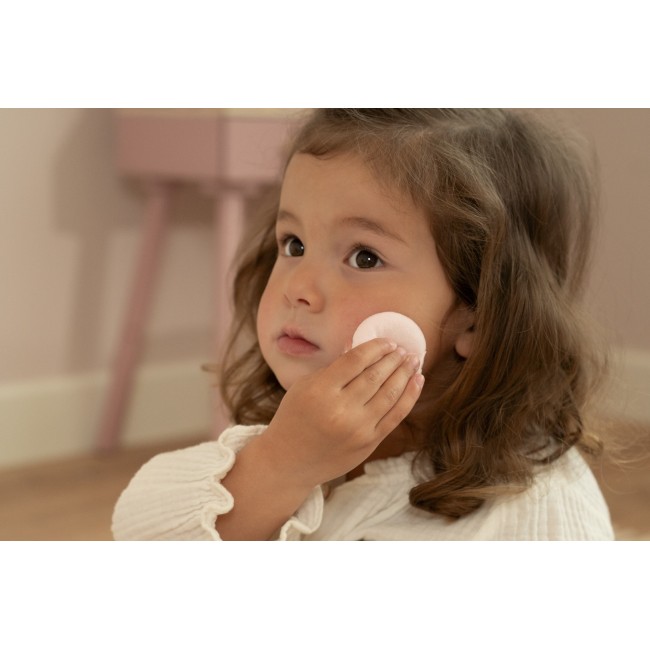 Masuta de toaleta cu accesorii pentru copii - Pink - Little Dutch