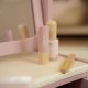 Masuta de toaleta cu accesorii pentru copii - Pink - Little Dutch