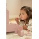 Masuta de toaleta cu accesorii pentru copii - Pink - Little Dutch