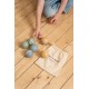 Joc cu mingi din lemn FSC - Little Dutch Joc cu mingi din lemn FSC - Little Dutch