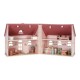 Casuta de papusi portabila din lemn FSC cu mobilier - Little Dutch Casuta de papusi portabila din lemn FSC cu mobilier - Little Dutch