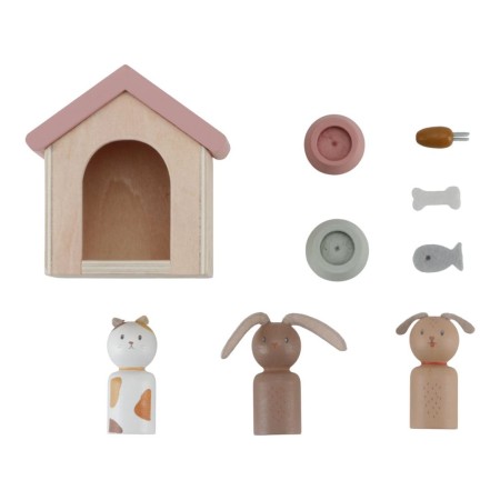 Accesorii pentru casute de papusi din lemn FSC - Extensie animalute de companie - Little Dutch Accesorii pentru casute de papusi din lemn FSC - Extensie animalute de companie - Little Dutch
