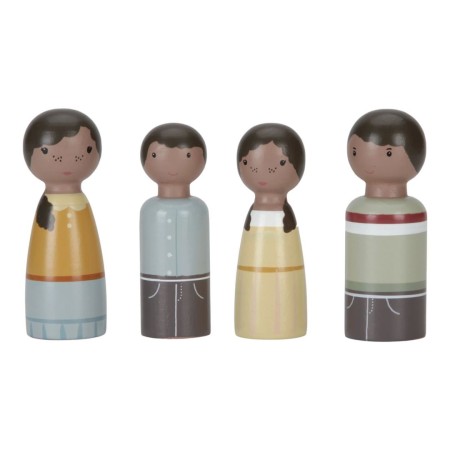 Accesorii pentru casute de papusi din lemn FSC - Familia Evi - Little Dutch Accesorii pentru casute de papusi din lemn FSC - Familia Evi - Little Dutch