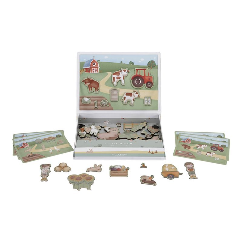 Puzzle magnetic - Little Farm - Little Dutch