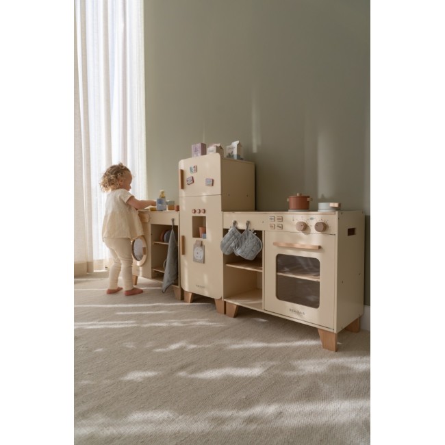 Frigider din lemn FSC pentru copii - Essentials - Little Dutch