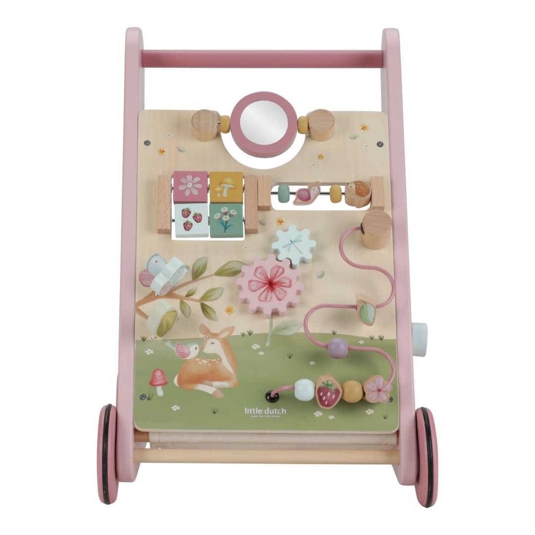 Premergator din lemn FSC cu activitati - Fairy Garden - Little Dutch