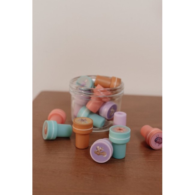 Stampile cu tus pentru copii - Fairy Garden - Little Dutch Stampile cu tus pentru copii - Fairy Garden - Little Dutch