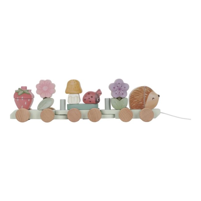Trenulet pentru stivuire din lemn FSC - Arici - Fairy Garden - Little Dutch Trenulet pentru stivuire din lemn FSC - Arici - Fairy Garden - Little Dutch