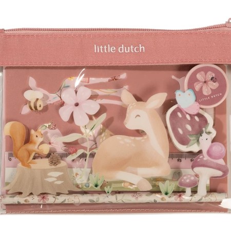 Trusa cu accesorii pentru activitati creative - Fairy Garden - Little Dutch