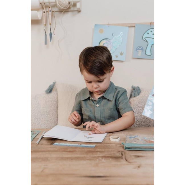 Trusa cu accesorii pentru activitati creative - Forest Friends - Little Dutch Trusa cu accesorii pentru activitati creative - Forest Friends - Little Dutch
