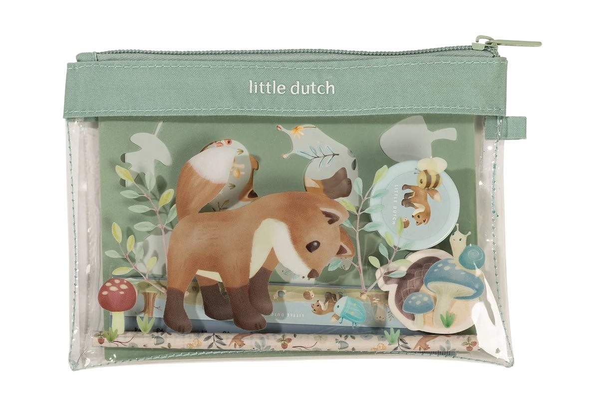 Trusa cu accesorii pentru activitati creative - Forest Friends - Little Dutch