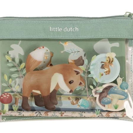 Trusa cu accesorii pentru activitati creative - Forest Friends - Little Dutch
