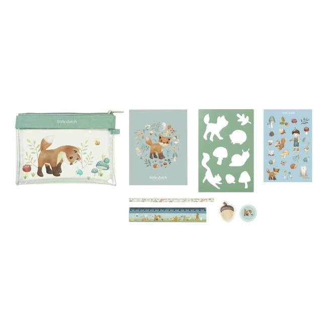 Trusa cu accesorii pentru activitati creative - Forest Friends - Little Dutch Trusa cu accesorii pentru activitati creative - Forest Friends - Little Dutch