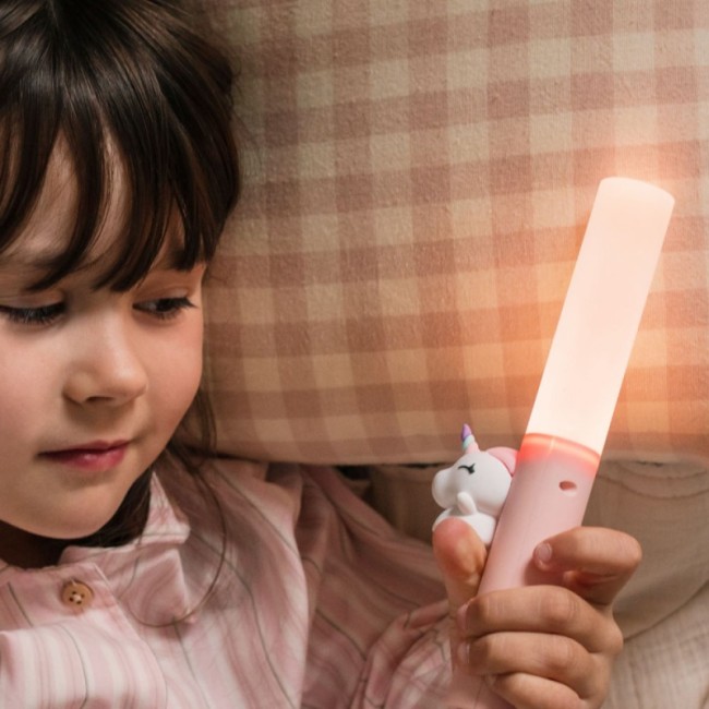 Lanterna pentru copii cu suport magnetic - Unicorn - The Zoofamily