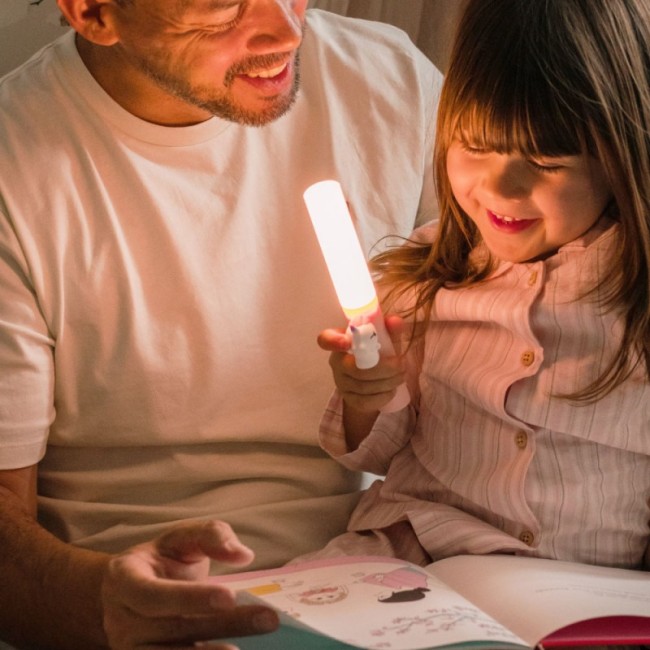 Lanterna pentru copii cu suport magnetic - Unicorn - The Zoofamily