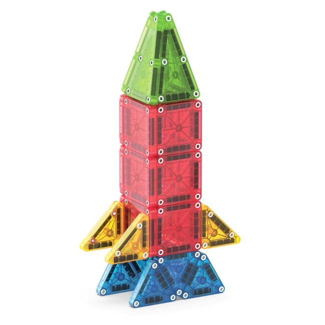Magna-Tiles microMAGS Travel 26 de piese - joaca magnetica in deplasare