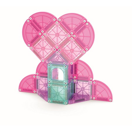 Set magnetic Travel 26 de piese - Heart to Heart - Magna-Tiles