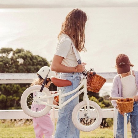 Curea de transport biciclete si trotinete - Cream - Banwood