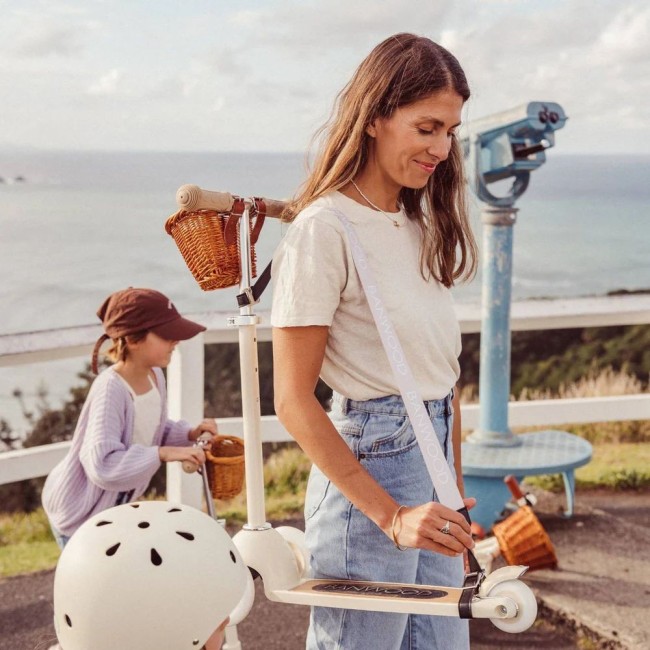 Curea de transport biciclete si trotinete - Cream - Banwood