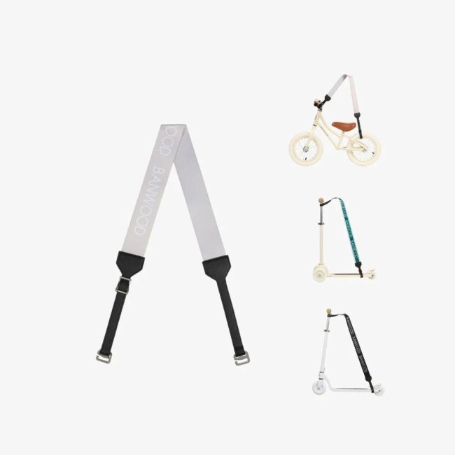Curea de transport biciclete si trotinete - Cream - Banwood