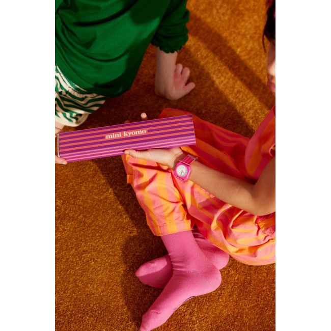 Ceas pentru copii si adulti - Ruby Papaya - Mini Kyomo