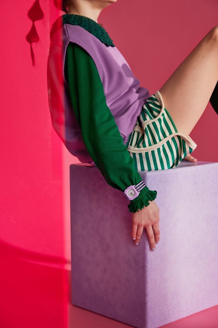 Ceas pentru copii si adulti - Lavander - Mini Kyomo