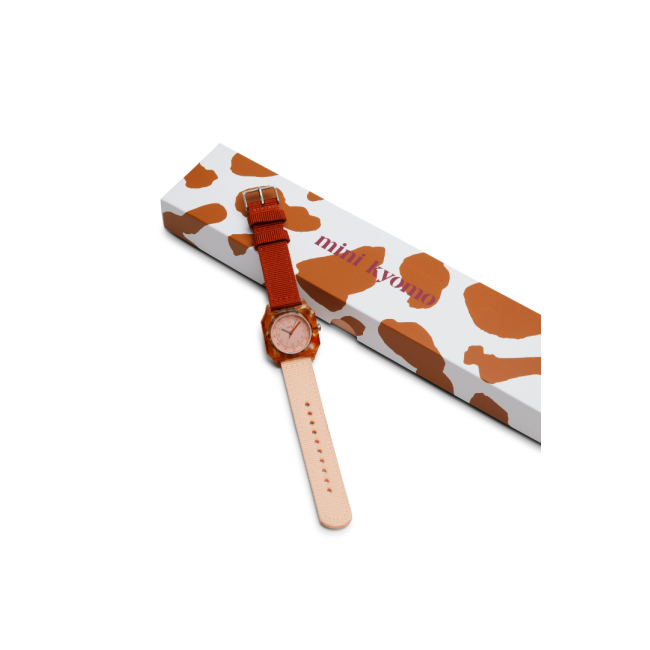 Ceas pentru copii si adulti - Cinnamon Roll - Mini Kyomo