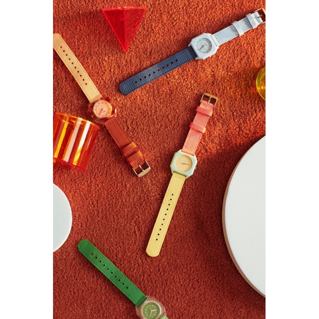 Ceas pentru copii si adulti - Blue Cotton Candy - Mini Kyomo