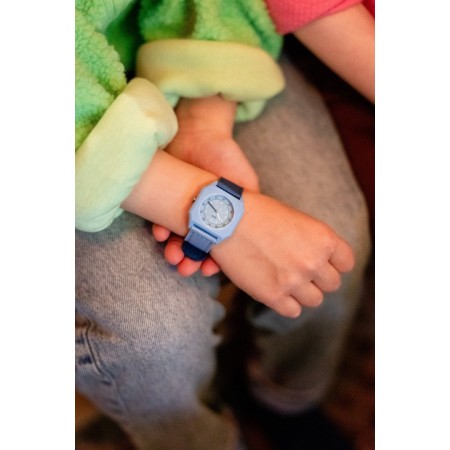 Ceas pentru copii si adulti - Blue Cotton Candy - Mini Kyomo