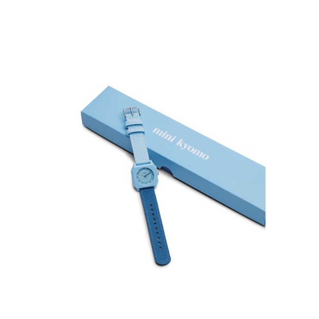 Ceas pentru copii si adulti - Blue Cotton Candy - Mini Kyomo
