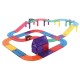 Set de constructie magnetic - Race Track Intense - 65 piese - Cleverclixx