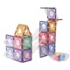 Set de constructie magnetic - Ball Run Creative Pack Pastel - 70 de piese - Cleverclixx