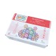 Set de constructie magnetic - Geo Pack Pastel - 45 piese - Cleverclixx