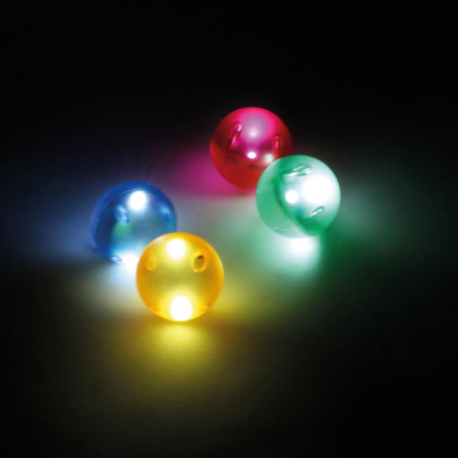 Set de constructie magnetic - Ball Run Dazzling Lights Pack Intense - 100 piese - Cleverclixx