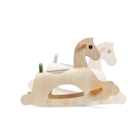 Balansoar din lemn - Palomino - PlanToys Balansoar din lemn - Palomino - PlanToys